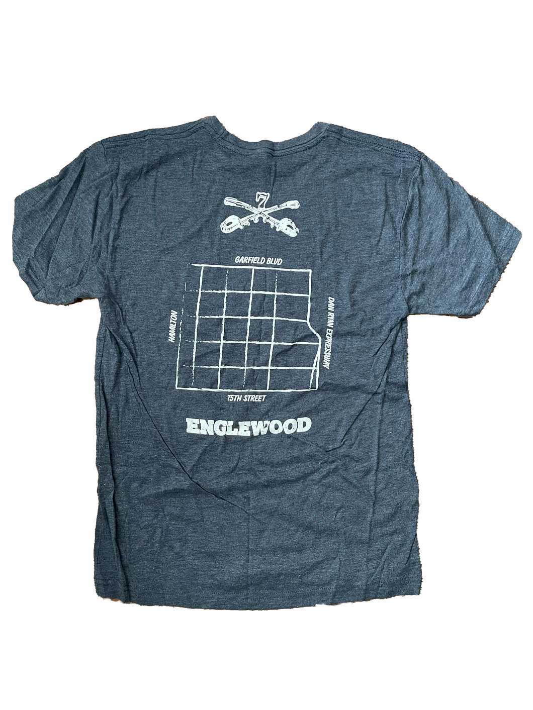 007th District Englewood Distressed T-Shirts